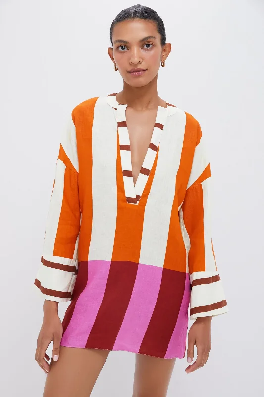 Bengal Multi Siena Dress Tunics Solid Classic