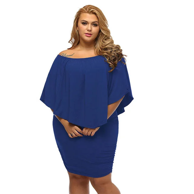 Plus Size Sexy Mini Dress Comfortable Linen Mini Dress