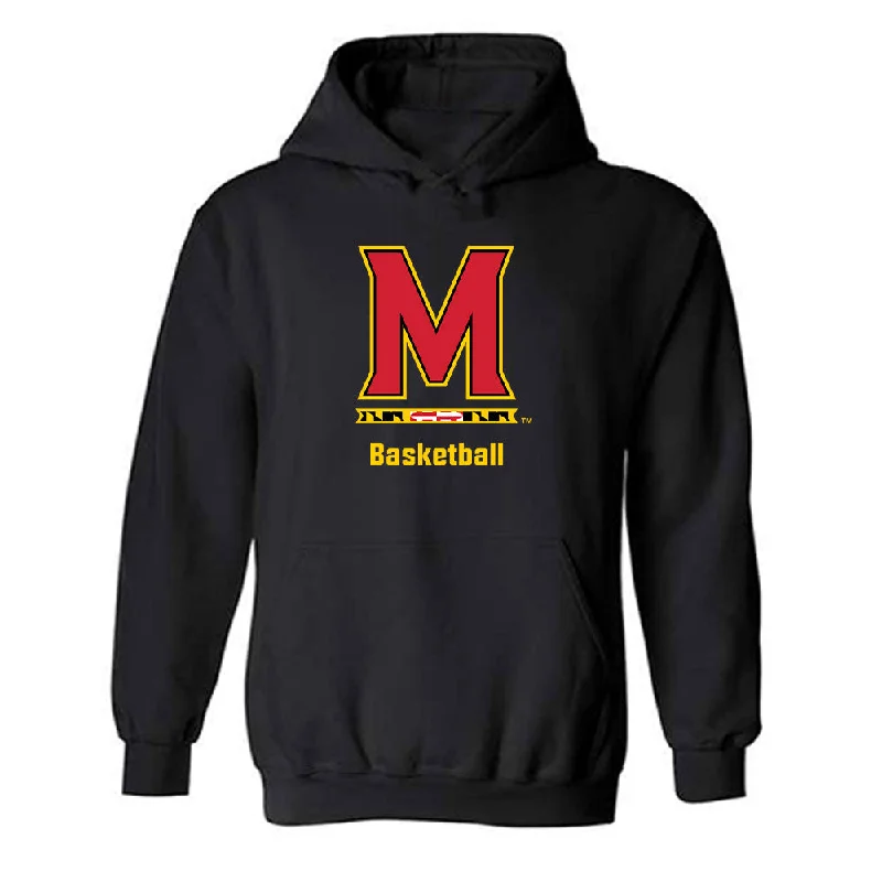 Maryland - NCAA Women's Basketball : Christina Dalce - Classic Shersey Hooded Sweatshirt Hoodie with Ribbed Hem Stretchable Secure