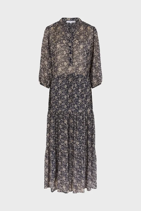 Dress Sabahe Dar63a166 Navy Tunics Cozy soft