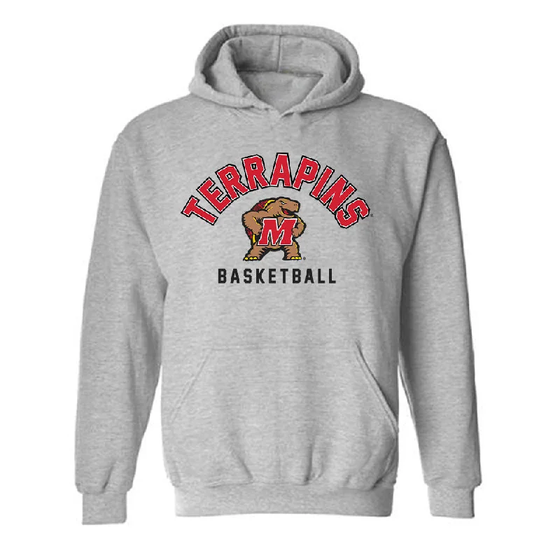 Maryland - NCAA Women's Basketball : Christina Dalce - Classic Shersey Hooded Sweatshirt Hoodie with Sequins Glamorous Eye-catching