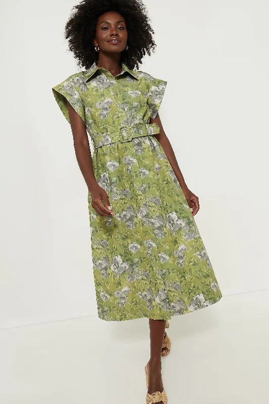 Muted Meadow Chloe Dress Elegant Long Evening