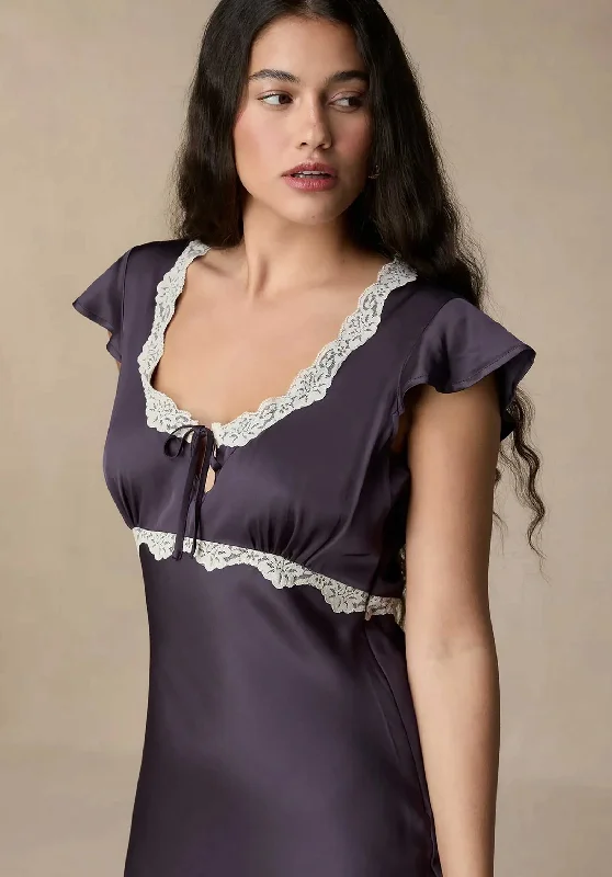 Dress Ramia Aubergine Tunics Exclusive limited