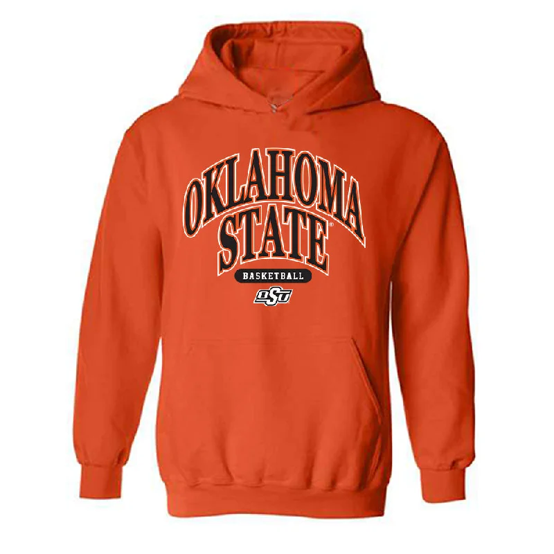 Oklahoma State - NCAA Women's Basketball : Tenin Magassa - Classic Shersey Hooded Sweatshirt Hoodie with Turtle Neck Cozy Winter