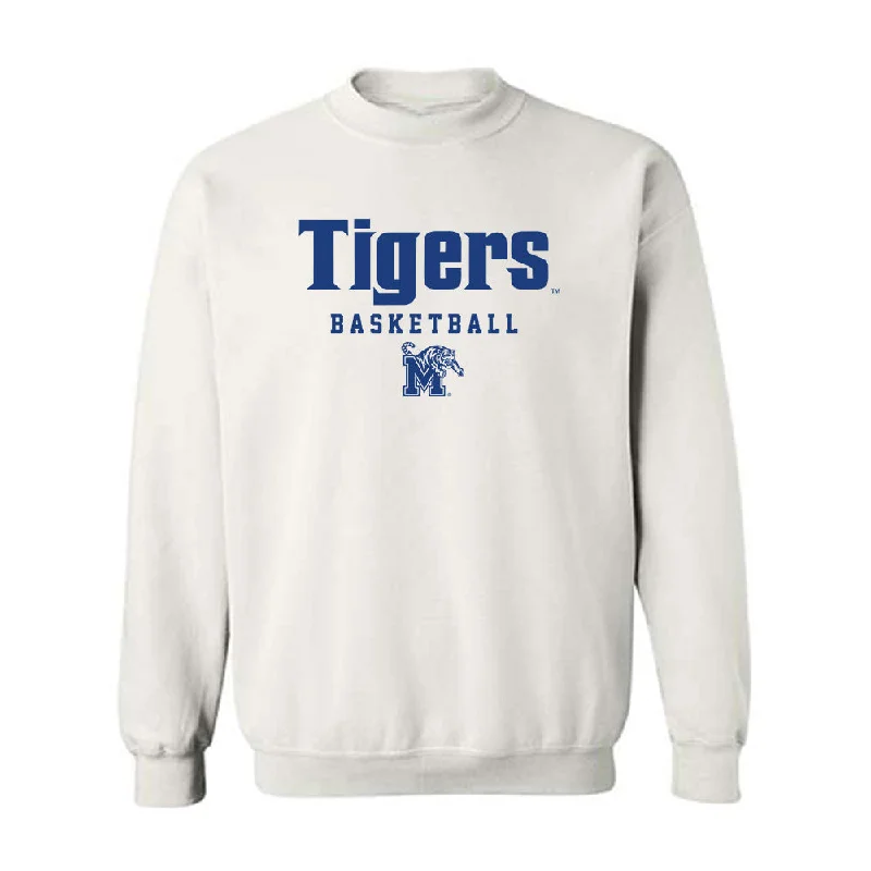 Memphis - NCAA Women's Basketball : Hannah Riddick - Classic Shersey Crewneck Sweatshirt Hoodie with Hem Lace Feminine Delicate