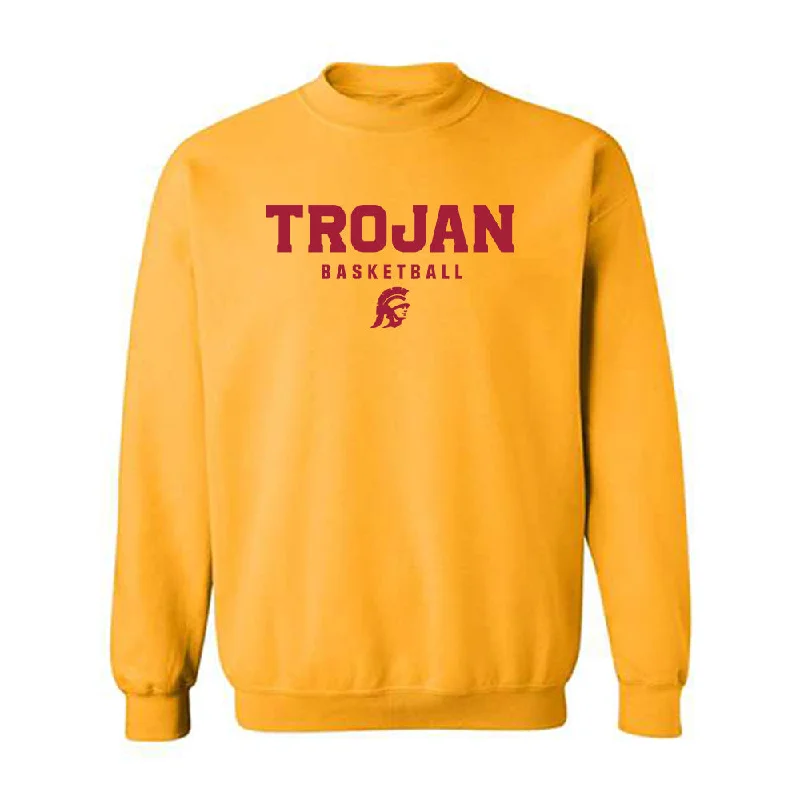 USC - NCAA Women's Basketball : Malia Samuels - Crewneck Sweatshirt Hoodie with Mesh Breathable Sporty