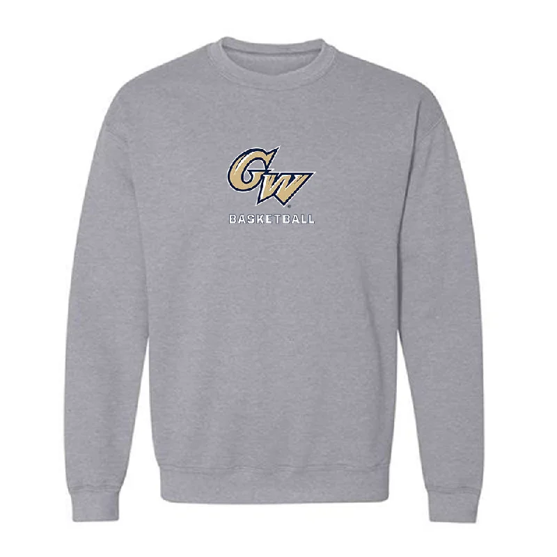 GWU - NCAA Women's Basketball : Makayla Andrews - Classic Shersey Crewneck Sweatshirt Hoodie with Ribbed Cuffs Snug Fit Comfort