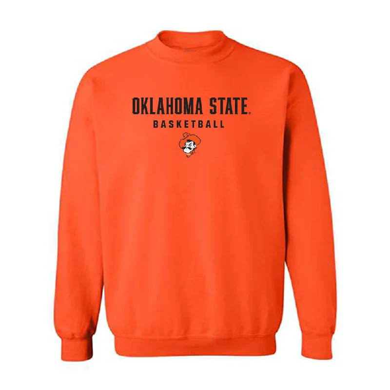 Oklahoma State - NCAA Women's Basketball : Tenin Magassa - Classic Shersey Crewneck Sweatshirt Hoodie with Full-Zip Functional Layering