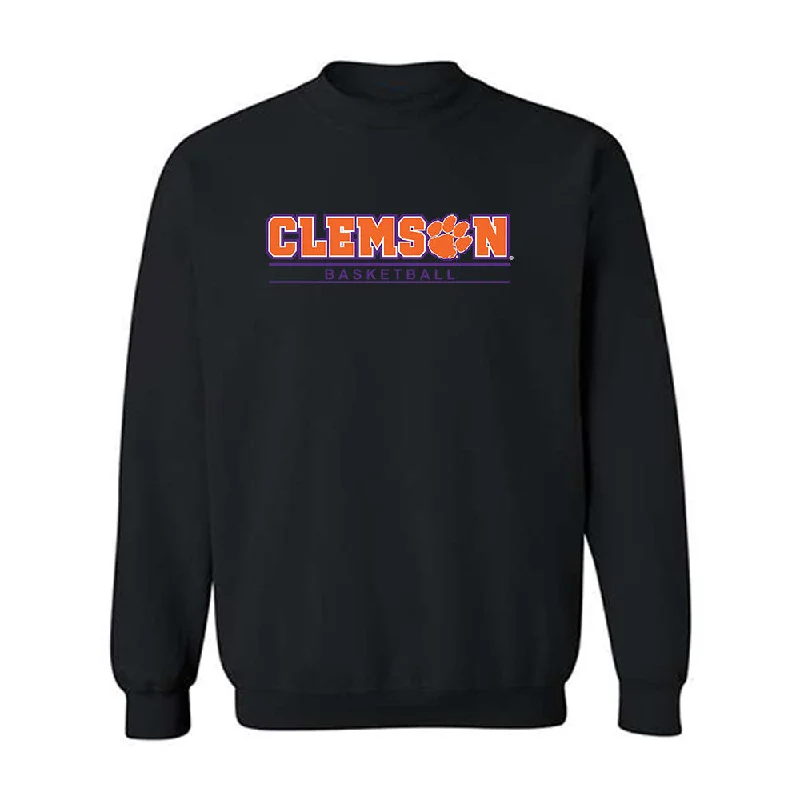 Clemson - NCAA Women's Basketball : Anya Poole - Classic Shersey Crewneck Sweatshirt Hoodie with Turtle Neck Cozy Winter