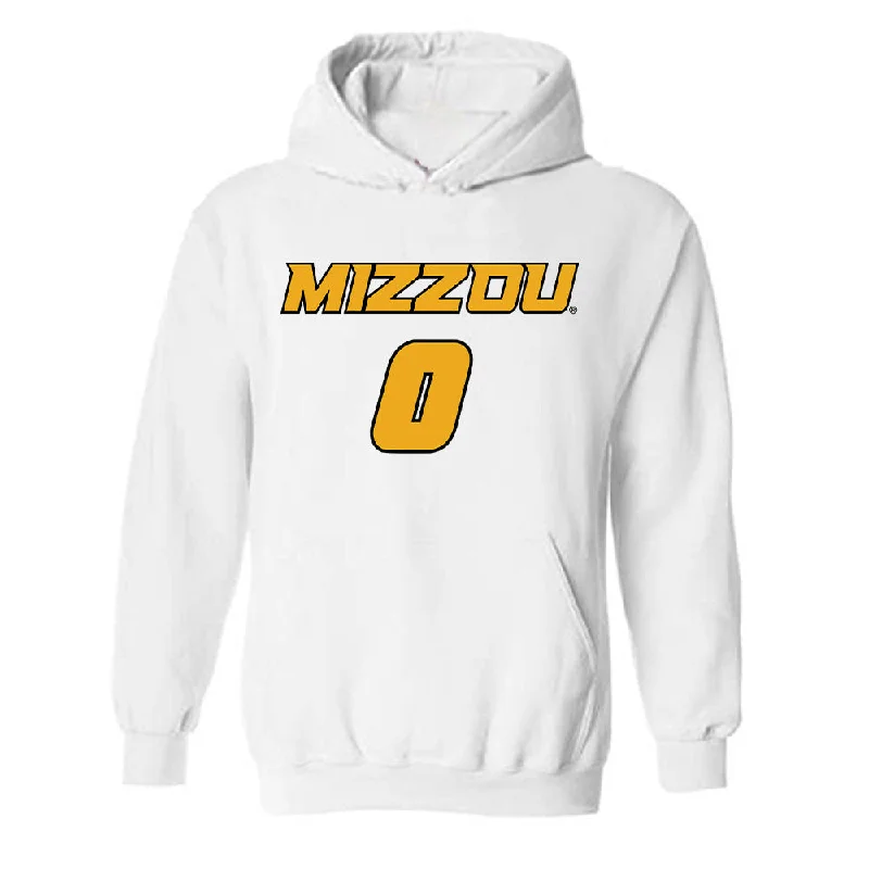 Missouri - NCAA Women's Basketball : Grace Slaughter - Classic Shersey Hooded Sweatshirt Hoodie with Frayed Bohemian Relaxed