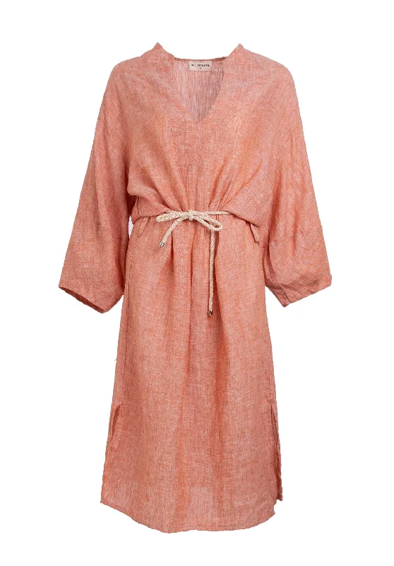 Ls Dress 18276 Light-Orange Tunics Vintage classic