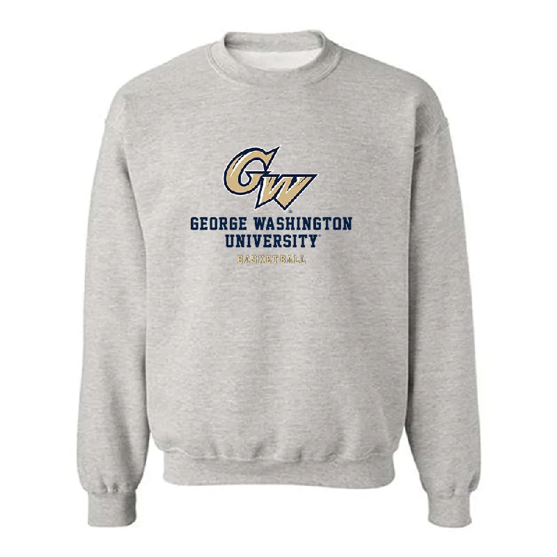 GWU - NCAA Women's Basketball : Makayla Andrews - Classic Fashion Shersey Crewneck Sweatshirt Hoodie with Typography Text Message