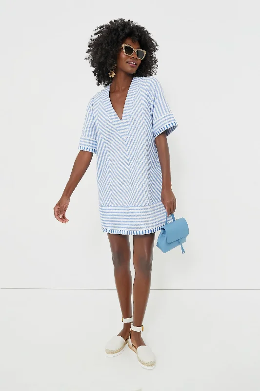 Coastal Stripe Foster Dress Tunics Seasonal trendy