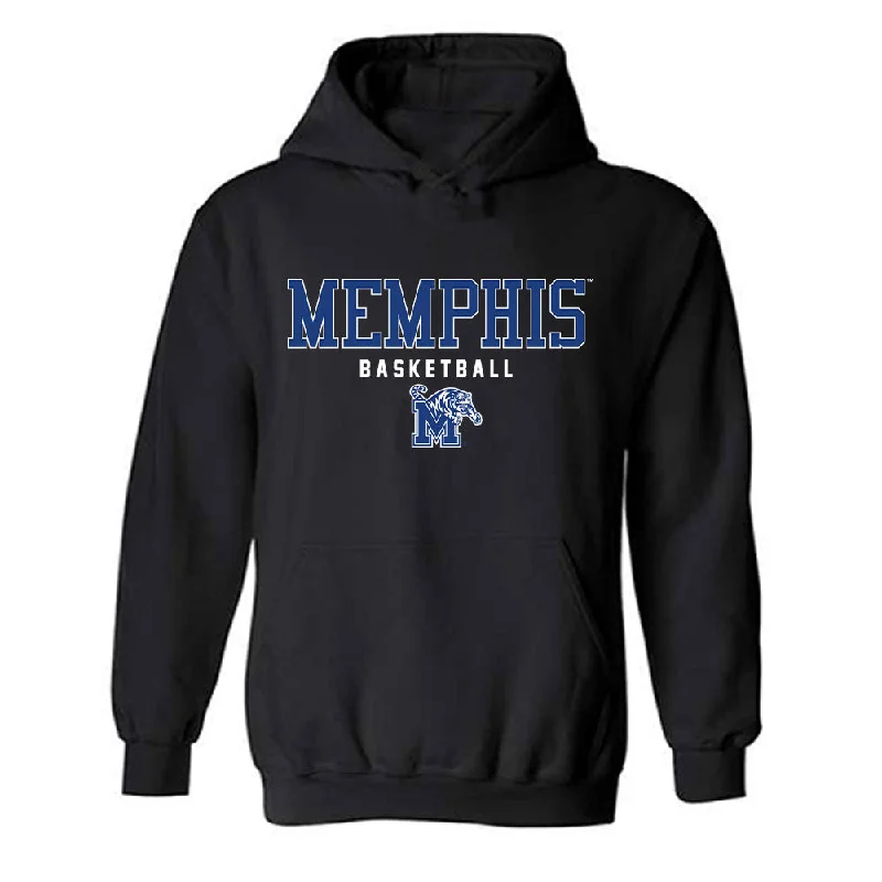 Memphis - NCAA Women's Basketball : Taylor Barner - Hooded Sweatshirt Hoodie with Ribbed Hem Stretchable Secure