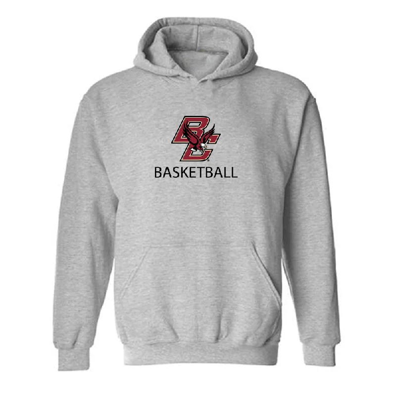Boston College - NCAA Women's Basketball : Kayla Lezama - Classic Shersey Hooded Sweatshirt Hoodie with Raglan Sleeves Sporty Comfortable