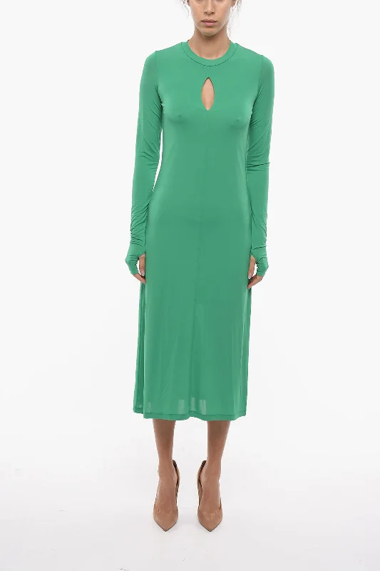 Birgitte Herskind Long Sleeve LUNA Dress with Cut-Out Detail Xs Standard size Tunic Top Casual