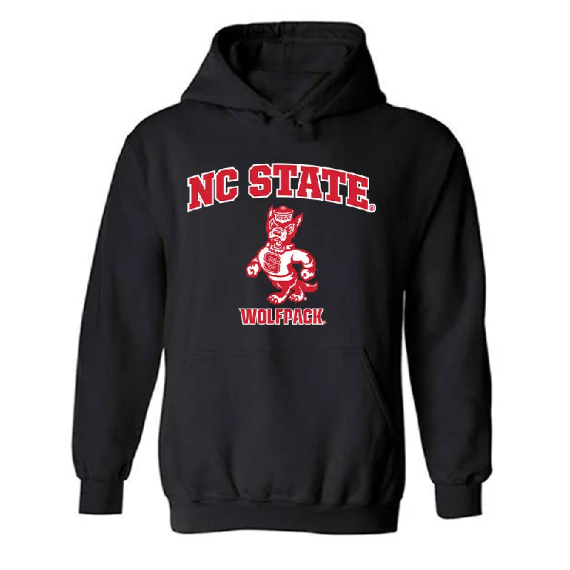 NC State - NCAA Women's Basketball : Lorena Awou - Classic Shersey Hooded Sweatshirt Hoodie with Hem Detail Decorative Unique