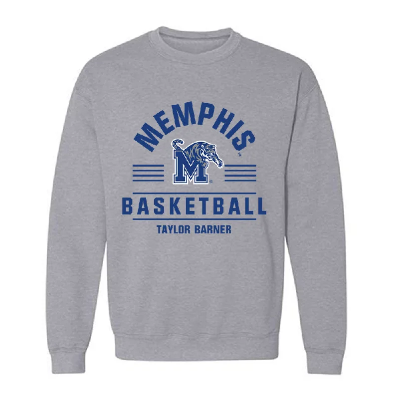 Memphis - NCAA Women's Basketball : Taylor Barner - Classic Fashion Shersey Crewneck Sweatshirt Hoodie with Button Classic Timeless