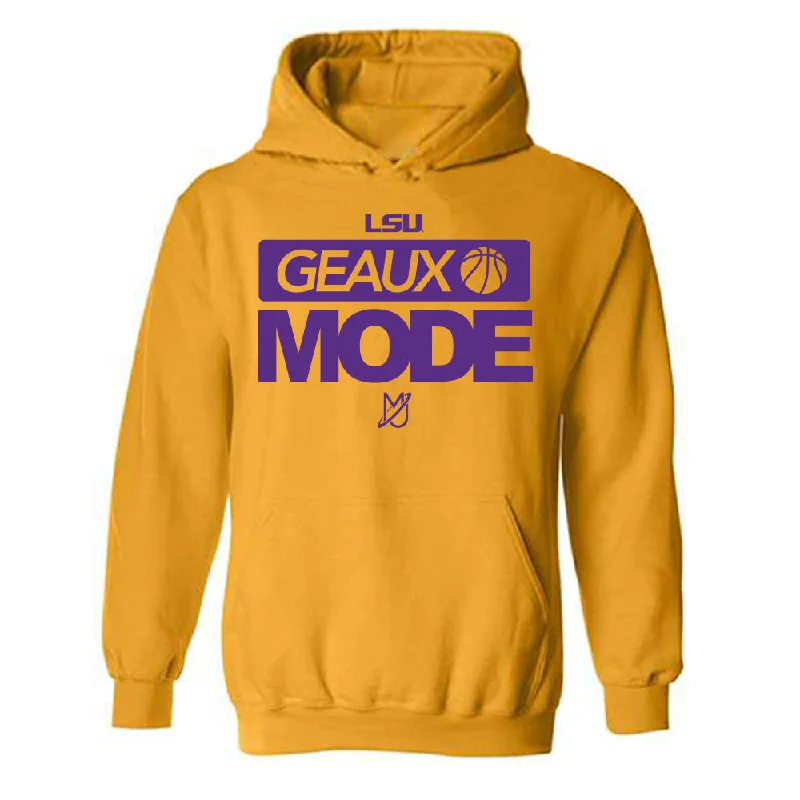 LSU - NCAA Women's Basketball : Mjracle Sheppard - Classic Shersey Hooded Sweatshirt Hoodie with Hem Drawcord Adjustable Customizable