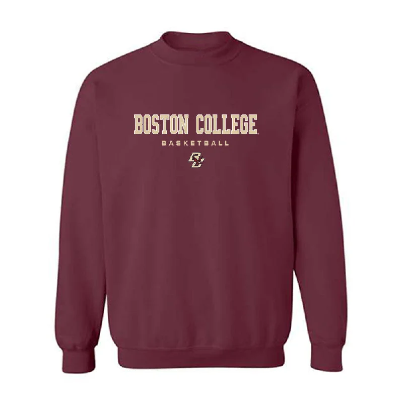 Boston College - NCAA Women's Basketball : Savannah Samuel - Classic Shersey Crewneck Sweatshirt Hoodie with Zipper Versatile Modern