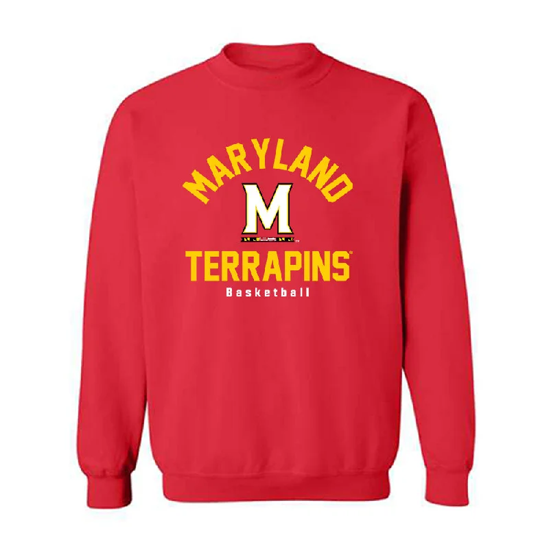Maryland - NCAA Women's Basketball : Christina Dalce - Classic Shersey Crewneck Sweatshirt Hoodie with Patch Decorative Personalized