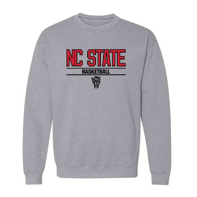 NC State - NCAA Women's Basketball : Lorena Awou - Classic Shersey Crewneck Sweatshirt Hoodie with High Neck Warm Protective