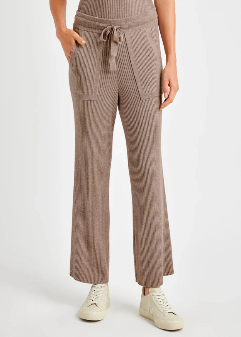 sweater knit pant Boat Neck Shawl Collar Notched Collar