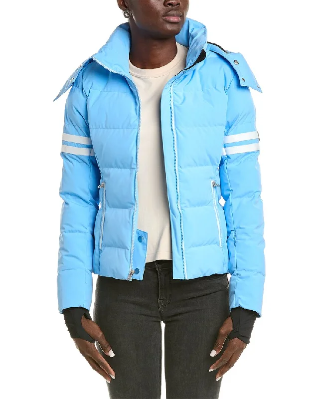 Fera Kate Puffer Jacket Appliqued Jacket Beaded Jacket Sequined Jacket