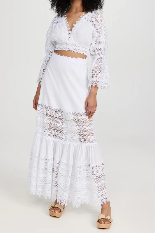 Aileen Skirt Set modal blend skirt