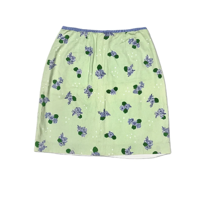Skirt Designer By Lilly Pulitzer  Size: 2 asymmetrical skirt cut