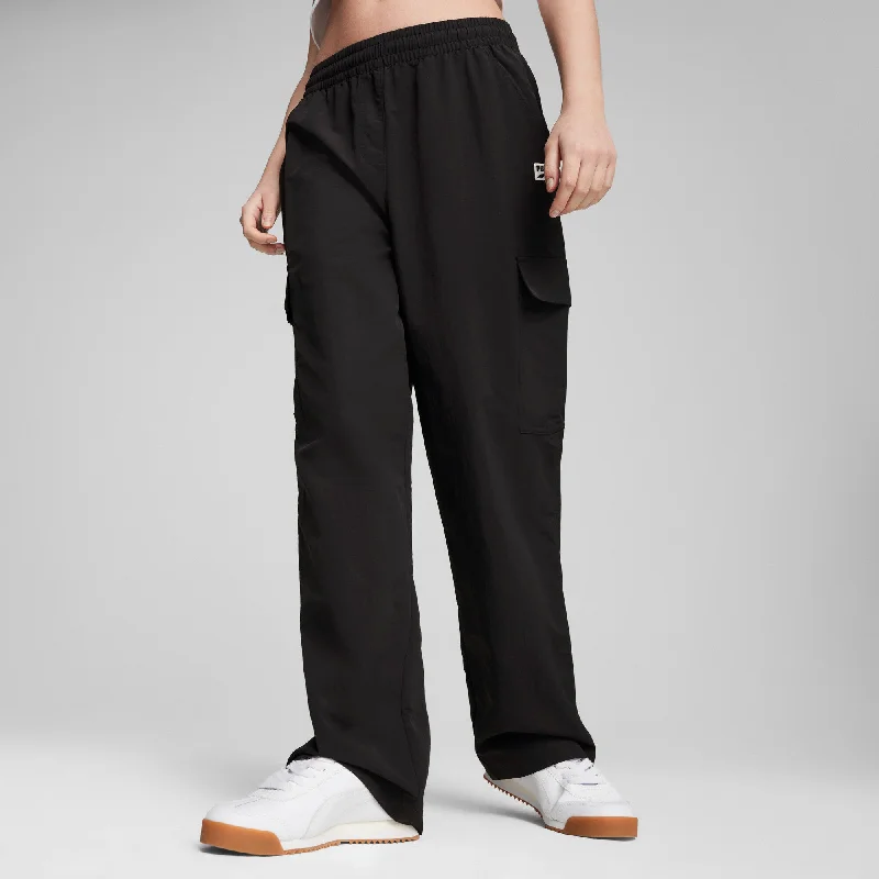 DOWNTOWN Cargo Pants WV Women Trendy Wide-Leg Pants