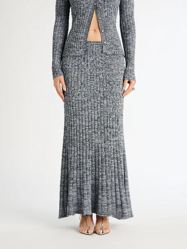 LUCILLE SKIRT wool skirt sturdy