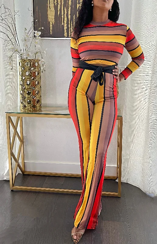 Spicy Pants Set Stylish Slim Trousers