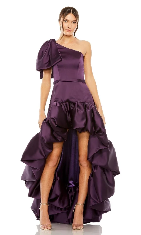 High-Low Party Dress 20702 by Mac Duggal Tunics Fleece cozy