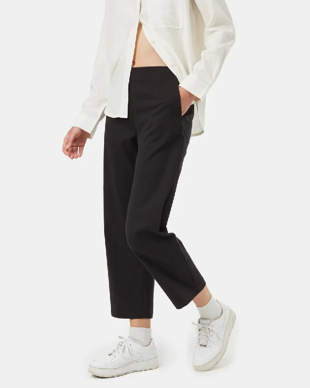 Soft EcoTwill Straight Leg Pant Stretch Fit Pants