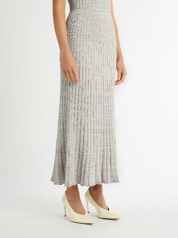 LUCILLE SKIRT linen skirt breathable