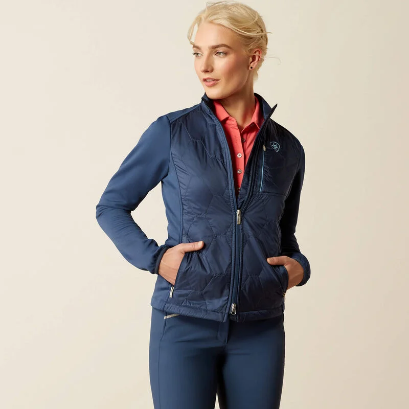 Ariat Fusion Womens Insulated Jacket Dark Denim Insulated Jacket Fitted Jacket Loose Jacket