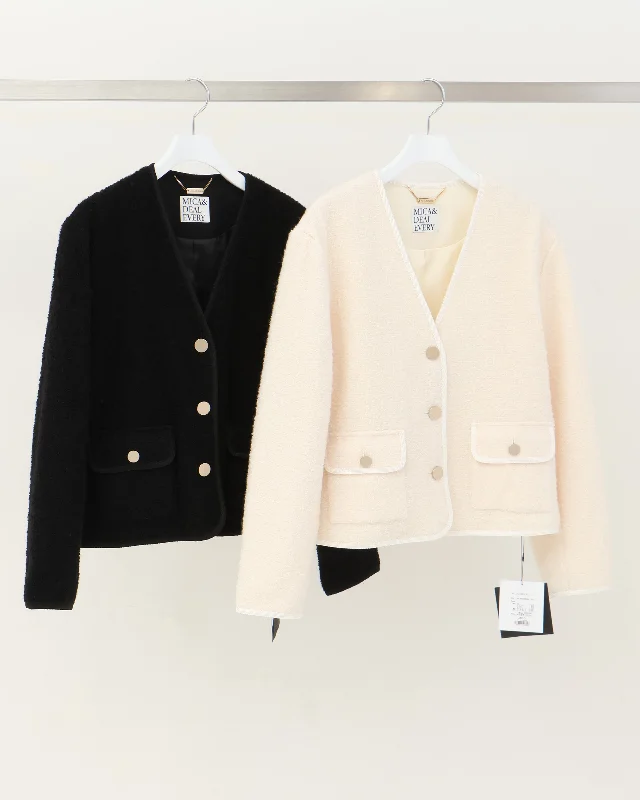 blace fancy jacket Bomber Jacket Anorak Windbreaker