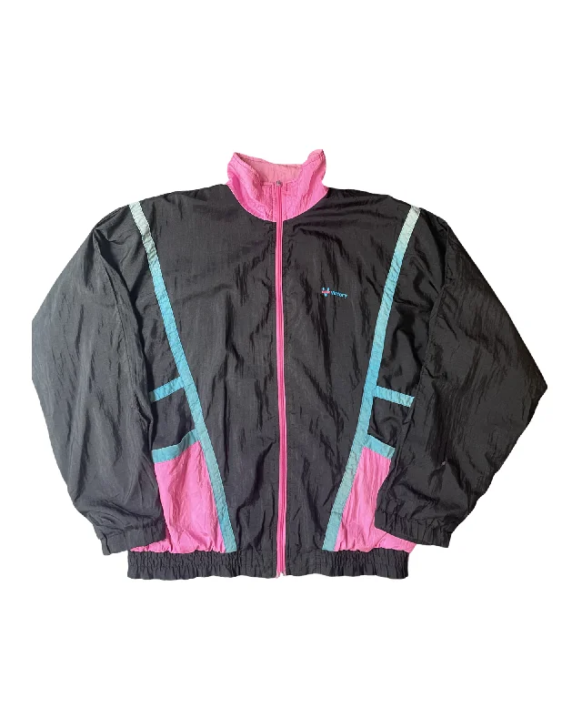 Vintage 80’s Parachute Jacket Size M Fitted Jacket Loose Jacket Oversized Jacket