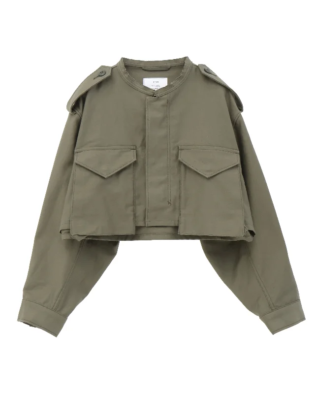 TYPE M-51 FIELD CROPPED JACKET 17510 Nylon Jacket Polyester Jacket Spandex Jacket