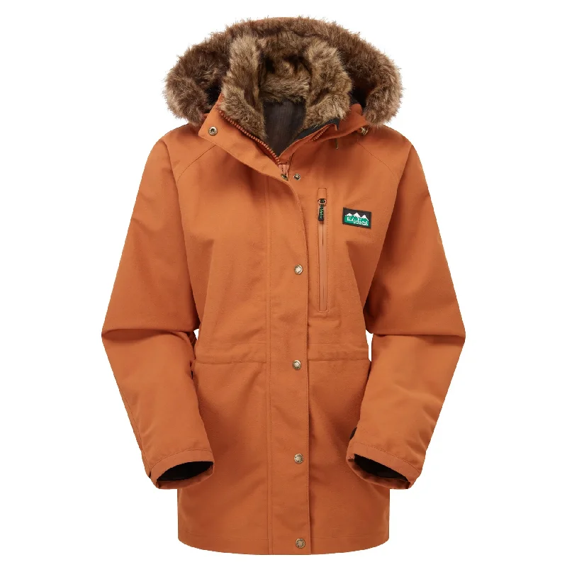 Ridgeline Monsoon Arctic II Autumn Jacket Ladies Stand-Up Collar Roll-Neck Collar Turtle Neck