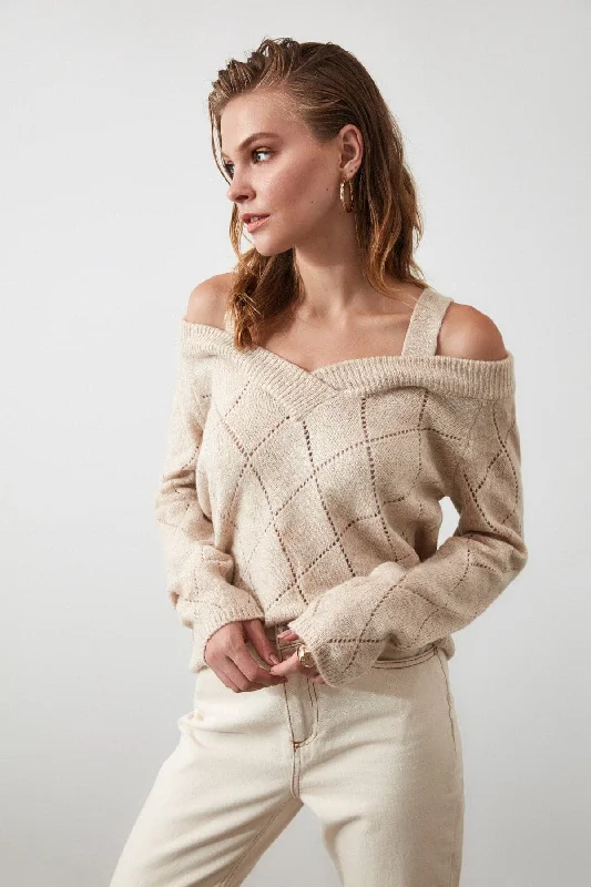 DressBetty - Women's New Fashion Sweaters Style for Winter Long Sweater Short Sweater Cropped Sweater