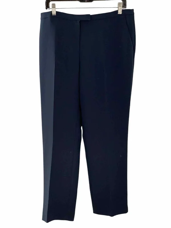 Jones New York Size 12 Navy Pants Lightweight Jogger Pants