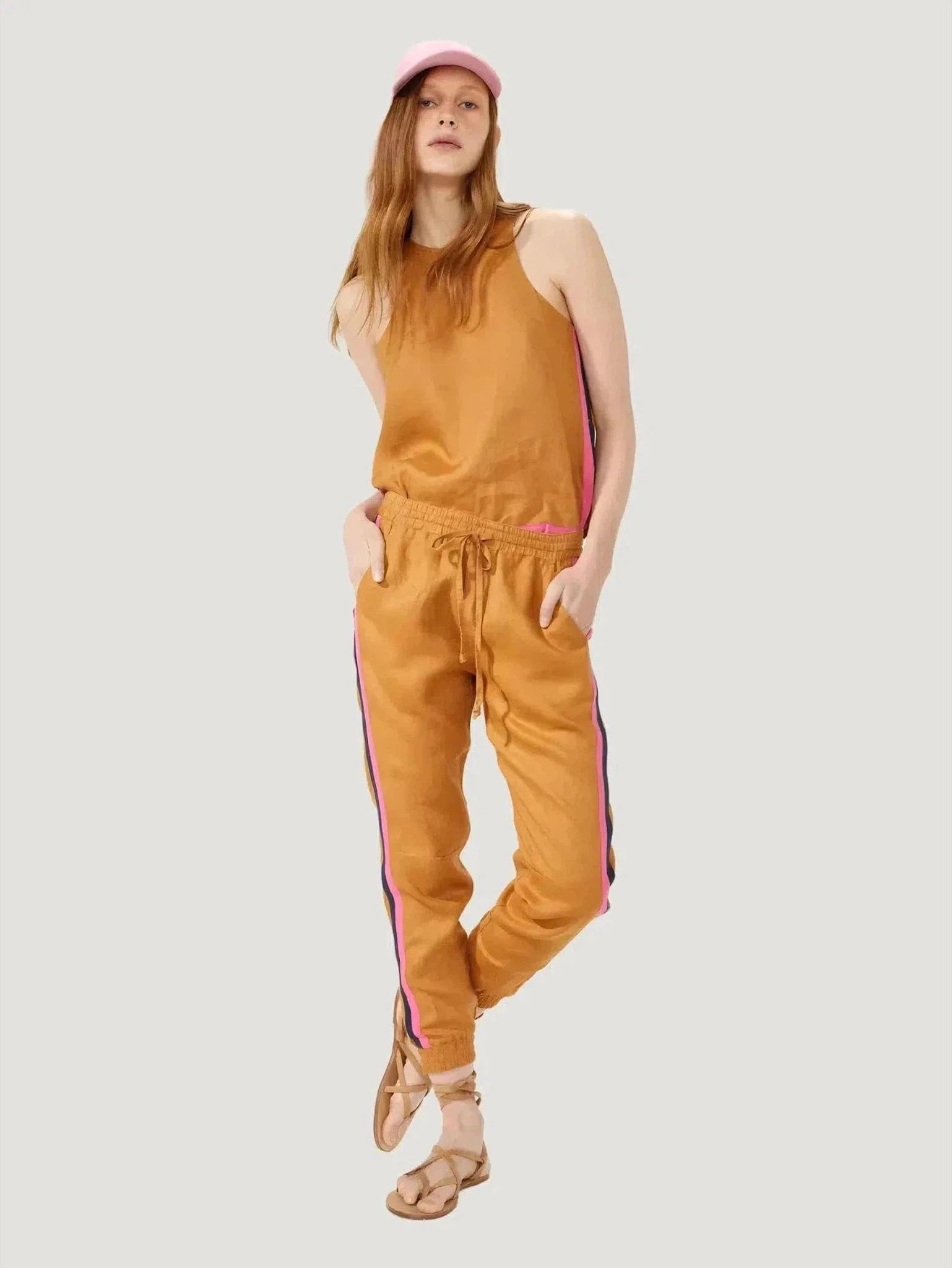 Lanhtropy Lexus Linen Jogger Pants Comfortable Jogging Pants