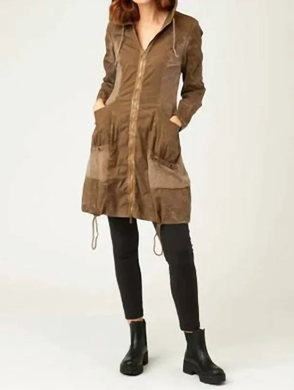 Norcott Jacket Dress In Stonewash Courtyard Anorak Shell Jacket Lightweight Jacket