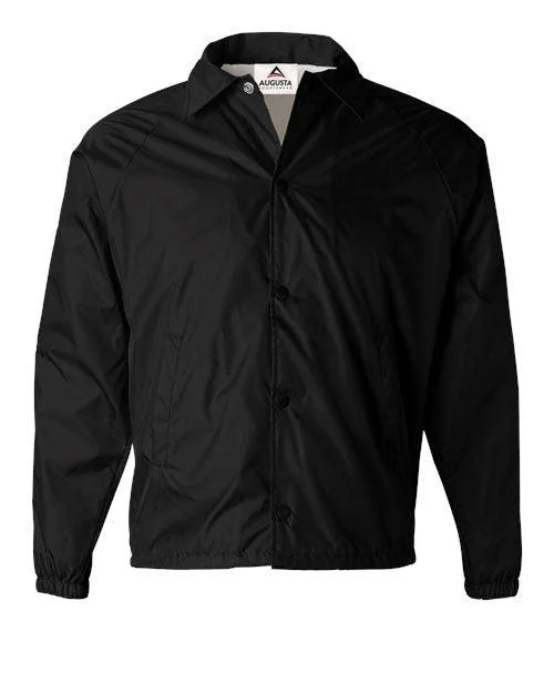 Augusta Sportswear Coach's Jacket 3100 Faux Fur Jacket Real Fur Jacket Shearling Jacket