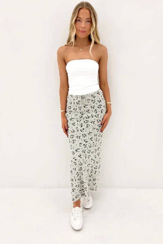 Jasmine Maxi Skirt Print cotton skirt soft