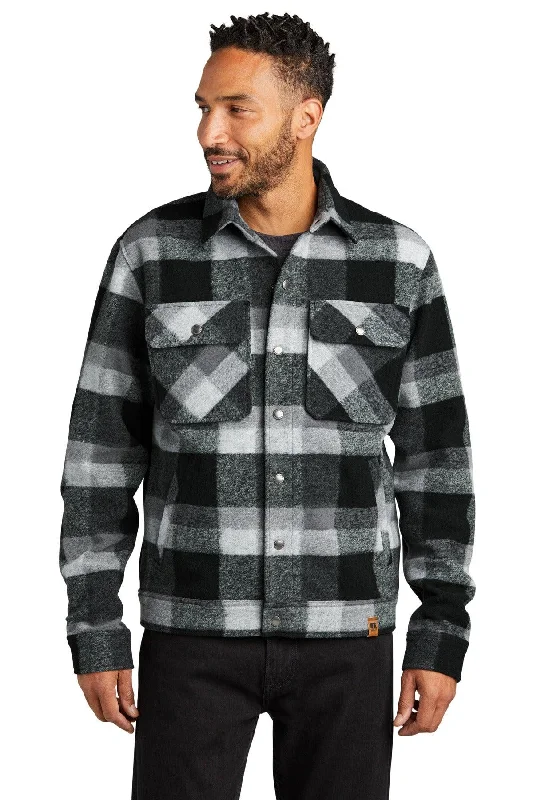 Deep Black Plaid