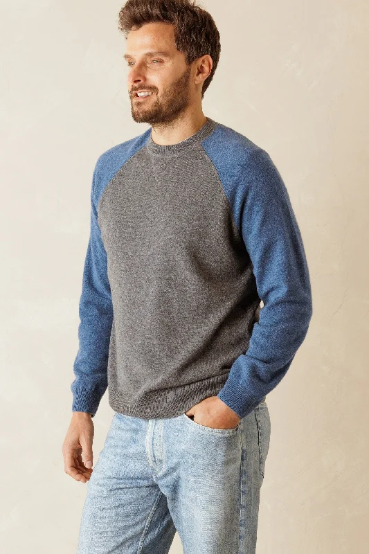 Mickey Men's Cashmere Baseball Sweater Rayon Fabric Velvet Fabric Corduroy Fabric