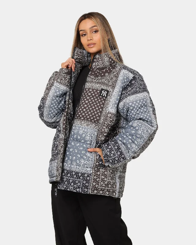 Majestic Athletic New York Yankees Bandana Paisley Jacket Tonal Aop Paisley Chenille Jacket Brocade Jacket Lace Jacket